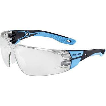 Bolle RUSPMN12E RUSH + 2 M/L Clear Safety Glasses