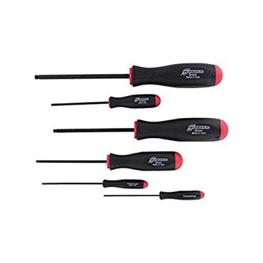 Bondhus BSX6 Ball Driver Hex Screwdriver 6pcs Metric Set 1.5mm-5mm