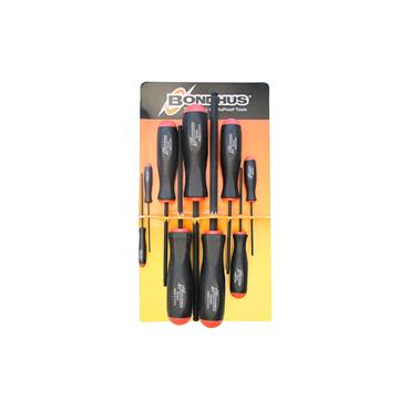 Bondhus BSX9 Ball Driver Hex Screwdriver 9pcs Metric Set 1.5mm-10mm