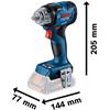 Bosch GDS 18V-320 C 3/8'' Dr 320NM Impact Wrench (Bare Unit)