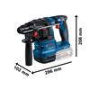 Bosch GBH 18V-22 18V 3 Mode SDS-Plus Drill (Bare Unit)
