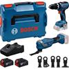 Bosch 18V 2 Piece Cordless Combo Kit In L Boxx (2x5.0Ah)