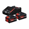 Bosch EXPERT 18V Starter Set (2x EXBA18V-80 18V 8.0Ah & EXAL18V-160 Charger)
