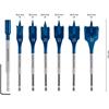 Bosch 7 Piece Flat Bit Self Cut Speed Spade Set
