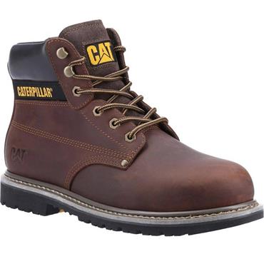 Caterpillar Powerplant S3 GYW Safety Boot - Brown