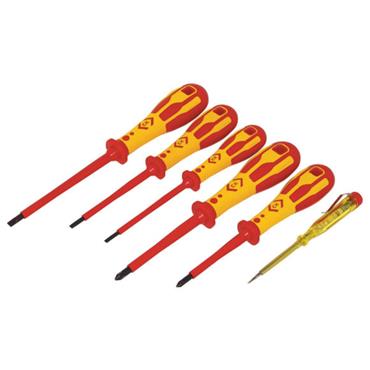 CK DextroVDE Screwdriver Slotted Parallel & PH Set Of 6 T49182