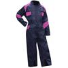 LMA Kids FLEUR Coverall - Navy/Pink
