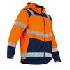 LMA Cible 3 Layer Softshell Jacket - Hi-Vis Orange/Navy
