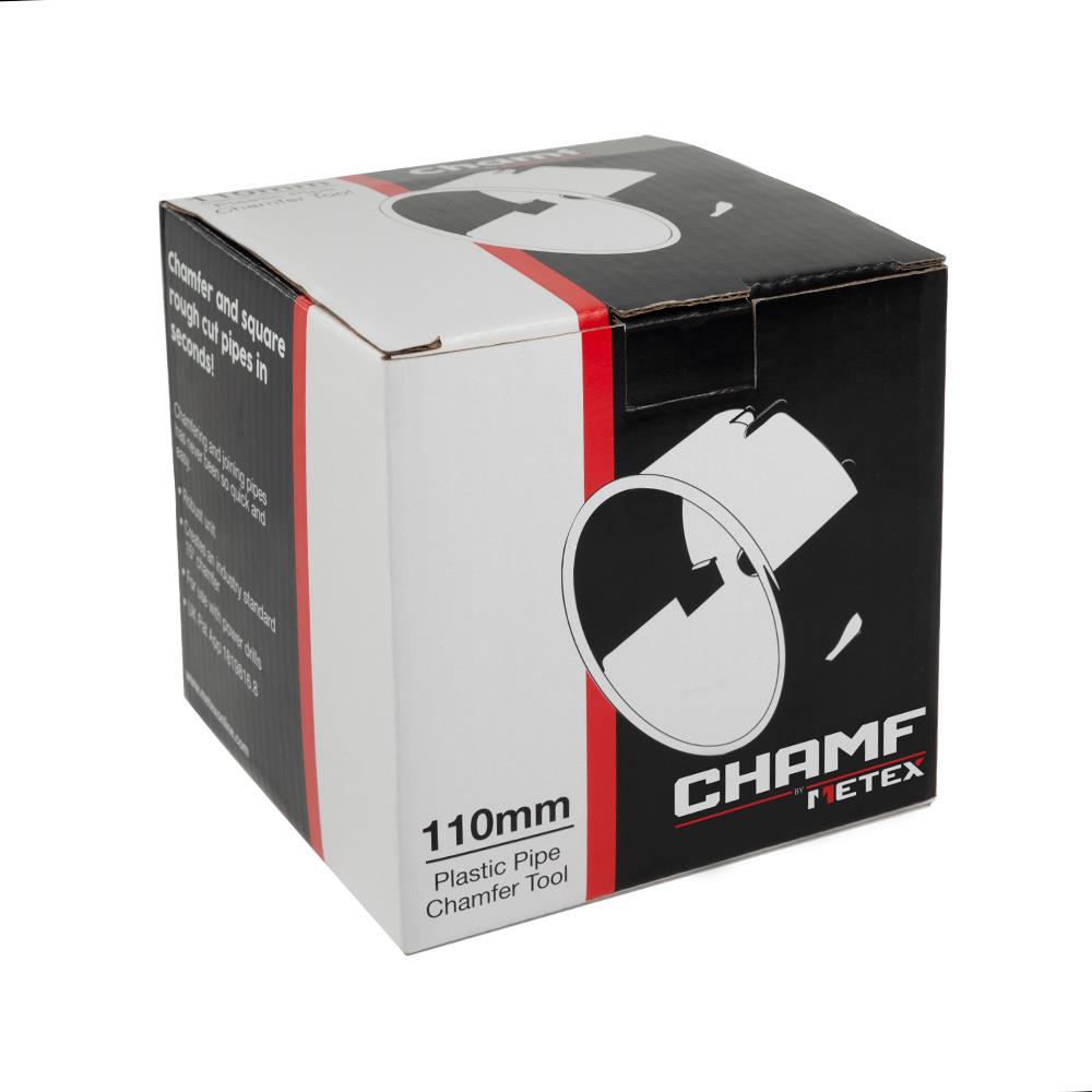Metex Chamf 110mm PVC Drain & Soil Pipe Chamfer Tool Toolfix Dundalk Co. Louth Ireland