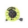 Masterplug CMU10134SL-PX Pro XT 4Skt 10m Medium Cassette Cable Reel Switch & LED