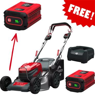 Cramer 82LM51SX 82V Professional 51cm Lawn Mower (1x4Ah)