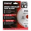 Trend Craft saw blade 165mm x 24 teeth x 30mm combination blade CSB/16524