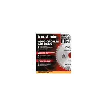 Trend Craft saw blade 165mm x 4 teeth x 20 fine 