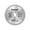 Trend Craft saw blade 165mm x 4 teeth x 20 fine 
