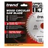 Trend Craft saw blade 165mm x 40 teeth x 20 fine finish CSB/16540T