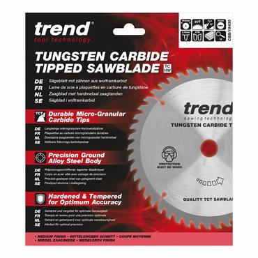 Trend Craft saw blade 184mm x 30 teeth x 16mm CSB/18430