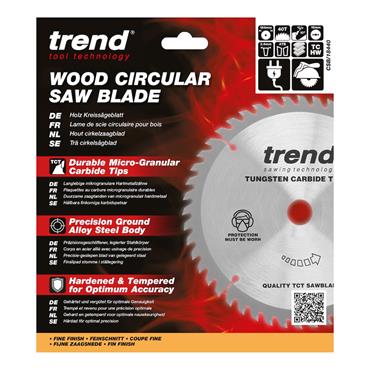 Trend Craft saw blade 184mm x 40 teeth x 16mm CSB/18440