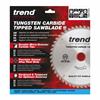 Trend Craft saw blade 215mm x 24 teeth x 30mm CSB/21524