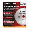 Trend Craft saw blade 215mm x 48 teeth x 30mm CSB/21548