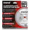 Trend Craft saw blade 184mm x 58 teeth x 30 aluminium and plastic CSB/AP18458A