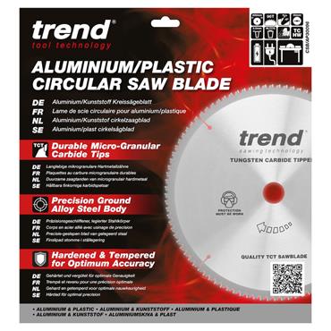 Trend Craft saw blade 300 x 96 teeth x 30  aluminium and plastic CSB/AP30096