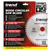 Trend Craft saw blade 216mm x 60 teeth x 30mm fine finish CSB/CC21660