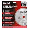 Trend CSB/CC25440T Craft Saw Blade Crosscut 254mm x 40 Teeth x 30mm Thin Kerf