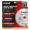 Trend Craft saw blade crosscut 254mm x 60 teeth x 30mm thin CSB/CC25460T