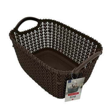 Curver Knit Basket (Harvest Brown) 25080
