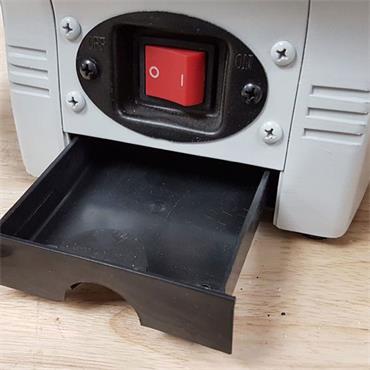 Charnwood BG6 6" Bench Grinder, 250w, 20mm greystone, 40mm whitestone