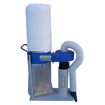 Charnwood W696 Portable dust extractor, 1000m3/h, with floorsweep