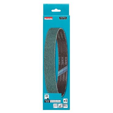 Makita D-80927 Abrasive Belt 40x760mm Z40 5PC