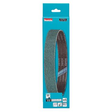 Makita D-80933 Abrasive Belt 40x760mm Z60 5PC