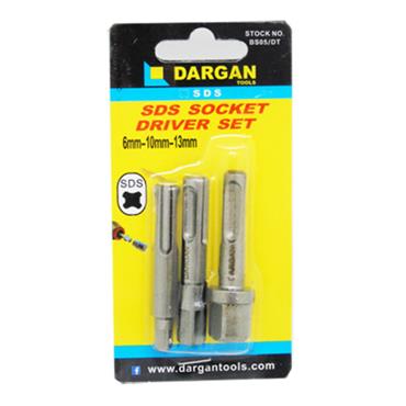 Dargan 3pce S.D.S. Socket Driver Set 6, 10 &13mm