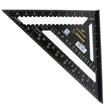 Dargan 12inch Aluminium Rafter Square