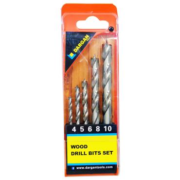 Dargan Wood Drill Bits Set (4-10mm) - 5pc