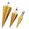 Pro User 3 Piece Step Drill Bit Set 4-32mm DB152