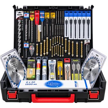 Milwaukee Box of Drill Bits, Blades & Screws