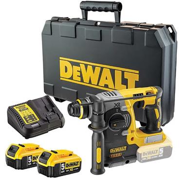DeWALT DCH273P2 18V XR SDS+ Hammer Drill Kit (2x5Ah)