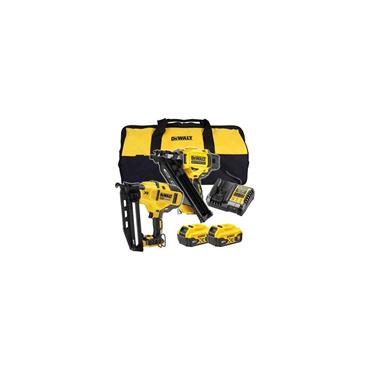 Dewalt DCK246P2 18V XR Brushless Nailer Twin Pack In Kitbag (2x5Ah)