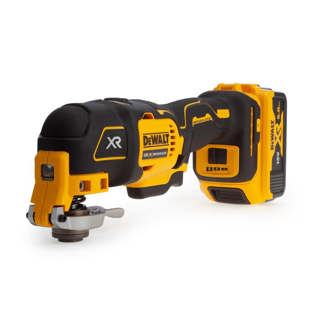 DeWALT DCS356P2 18V Brushless Oscillating MultiTool (2x5Ah) Toolfix Dundalk Co. Louth