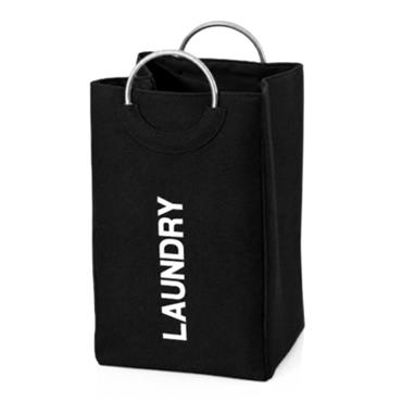 De Vielle Easy Carry laundry Bag - Black