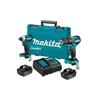 Makita DLX2414ST 18v DHP487 Combi Drill & DTD157 Impact Driver Twinpack Kit (2x5Ah)