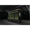 Draper BUNKER Workbench 10 Drawer Roller Tool Cabinet 56" Green (08236)