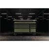 Draper BUNKER Workbench 10 Drawer Roller Tool Cabinet 56" Green (08236)