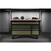 Draper BUNKER Workbench 10 Drawer Roller Tool Cabinet 56" Green (08236)