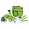 Draper 11 Piece Floral Pattern Garden Tool Set 08999