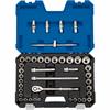 Draper 41 Piece Expert MM/AF Combined Socket Set 1/2" Sq. Dr.