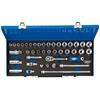 Draper 40 Piece 3/8" Drive Metric / AF Socket Set in Metal Case