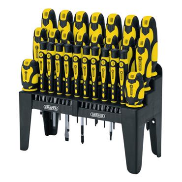 Draper 47 Piece Soft Grip Screwdriver and Bit Set 16824